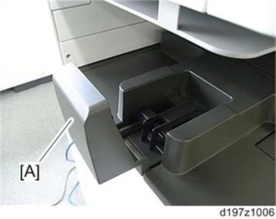 理光复印机系列初始供粉操作过程